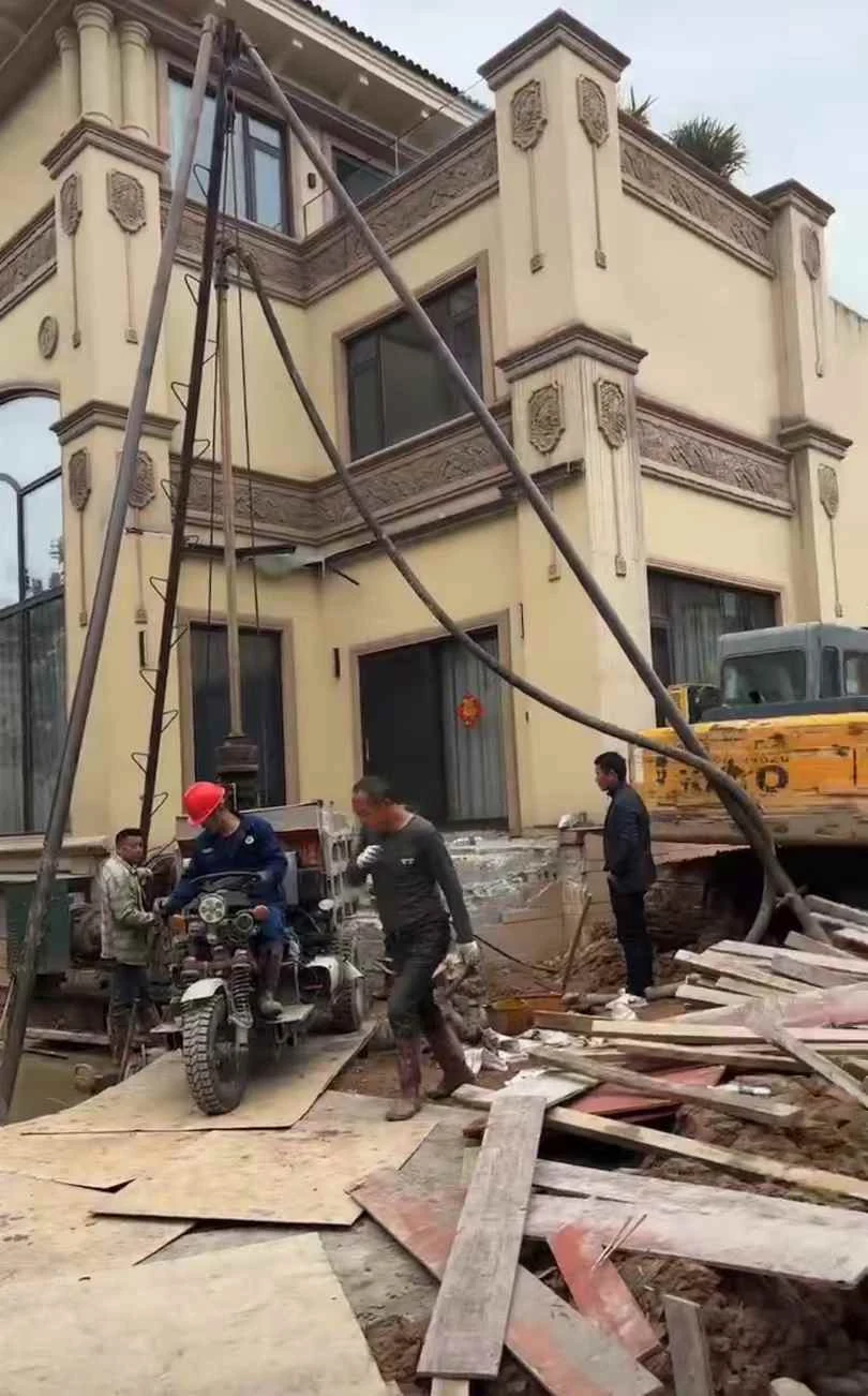 东莞汇景御海蓝岸别墅施工现场记录