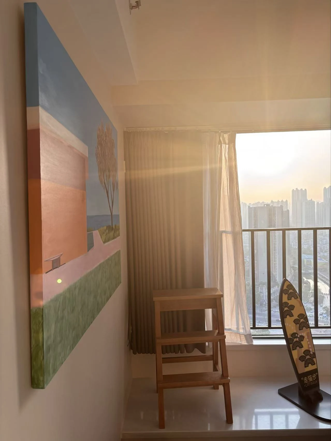 东建明德城住宅窗边休憩区完工实景